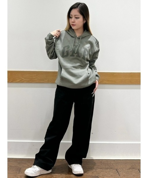 GAP パーカー リラックスGapロゴパーカー(ユニセックス) メンズ