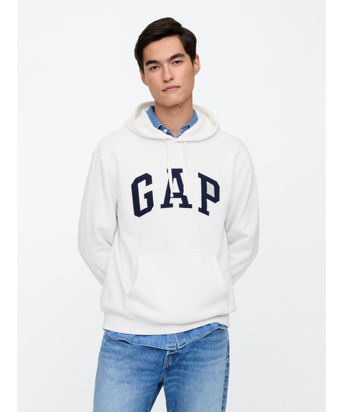 パーカー リラックス ミニGAPロゴ クロップドパーカー レディース Gap公式オンラインストア | リラックス ミニGAPロゴ クロップド
