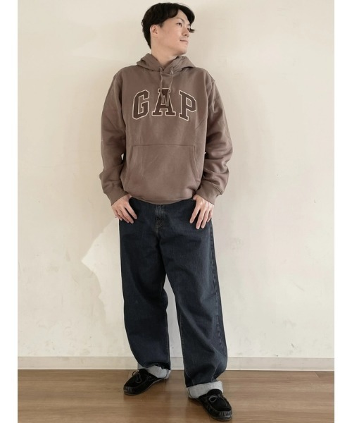 GAP パーカー リラックスGapロゴパーカー(ユニセックス) メンズ