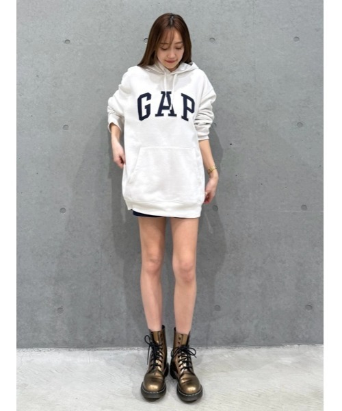GAP（ギャップ） パーカー リラックスGapロゴパーカー(ユニセックス