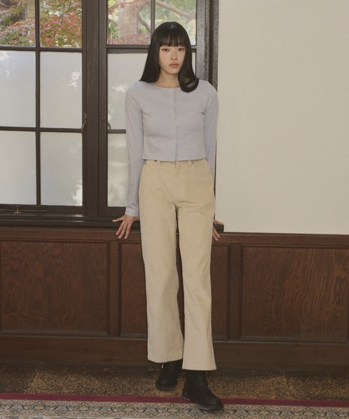 GIUNON カーディガン long sleeve lace cardigan / ロング
