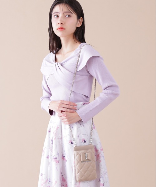 ショルダーバッグ・ポシェット JILLSTUART Bowback Ribbon Point Shoulder Bag L 3color JABA5E Designer fashion, Seoul-fully created | W Concept