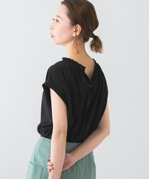 「URBAN RESEARCH ROSSO WOMEN」 ノースリーブブラウス FREE アイボリー レディース URBAN RESEARCH ROSSO WOMEN」 ノースリーブブラウス FREE