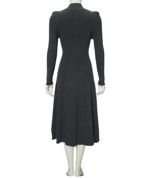 Edit Sheen（エディットシーン） ワンピース パフスリーブハイネック