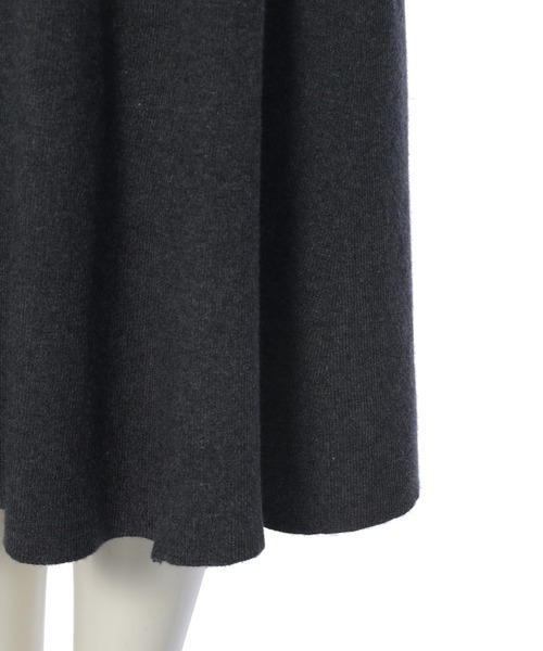 パフスリーブ ハイネック ひざ丈ワンピース Edit Sheen（エディットシーン） ワンピース パフスリーブハイネック