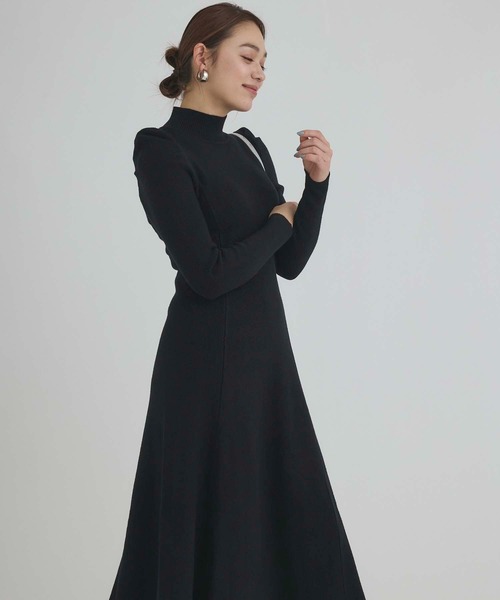 Edit Sheen（エディットシーン） ワンピース パフスリーブハイネック