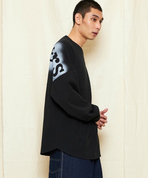 Lee RIDERS バッグプリント長袖Tシャツ EDWIN ONLINE MALL｜Lee RIDERS バッグプリント長袖Tシャツ
