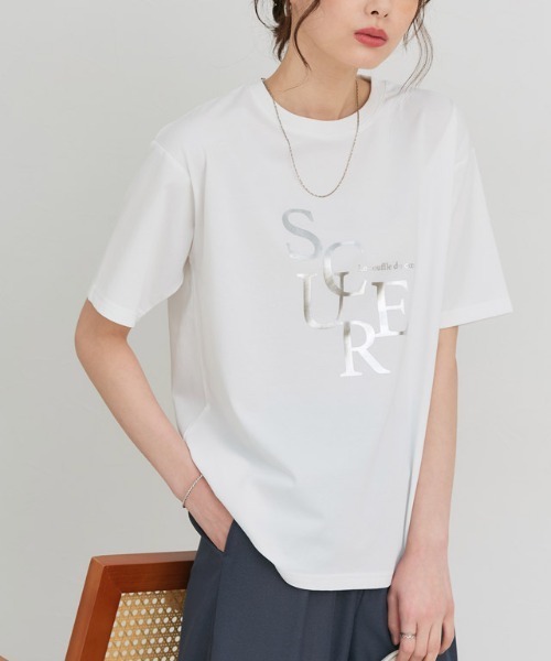 Pierrot（ピエロ） tシャツ 半袖 「接触冷感・イージーケア」オーバー