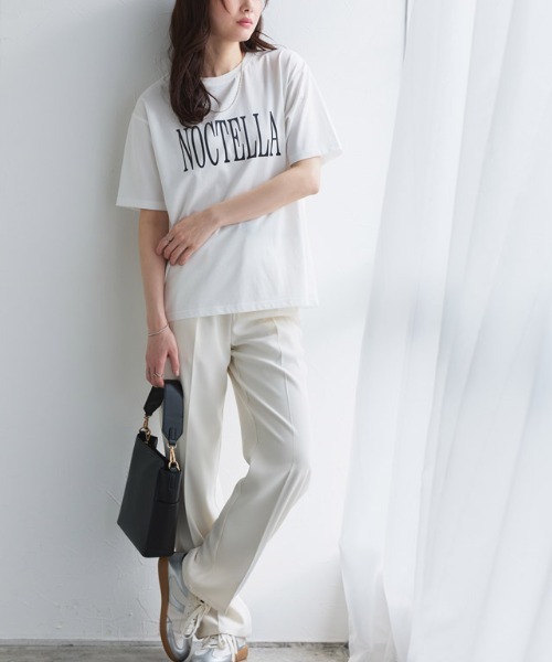 Pierrot（ピエロ） tシャツ 「接触冷感・イージーケア」オーバーサイズ