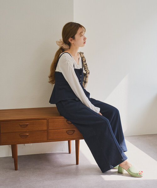 Kastane パンツ 「低身長サイズ/セットアップ対応/2サイズ展開