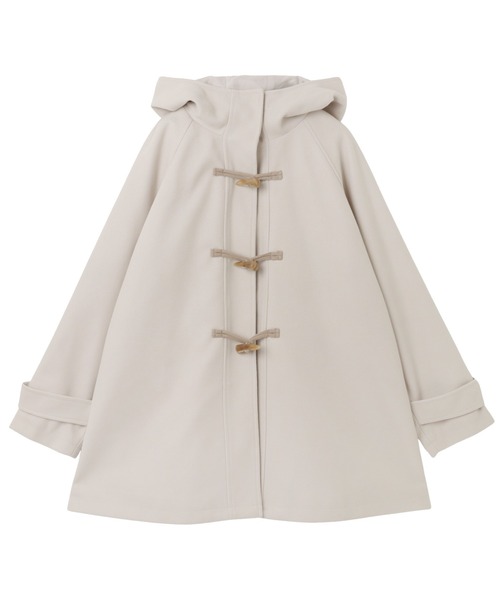 「andme」 ダッフルコート L ブラウン レディース_画像3