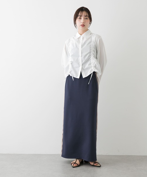 SENSE OF PLACE by URBAN RESEARCH スカート ジップポケット