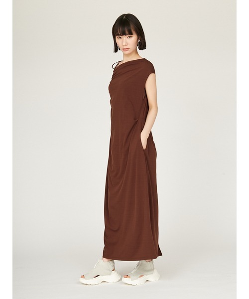 emmi アシンメトリーカットワンピース emmi ワンピース アシンメトリーカットワンピース : ZOZOTOWN