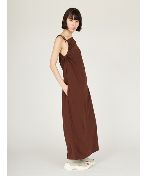emmi ワンピース アシンメトリーカットワンピース : ZOZOTOWN