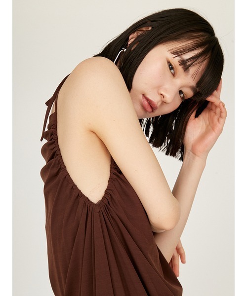 emmi ワンピース アシンメトリーカットワンピース : ZOZOTOWN