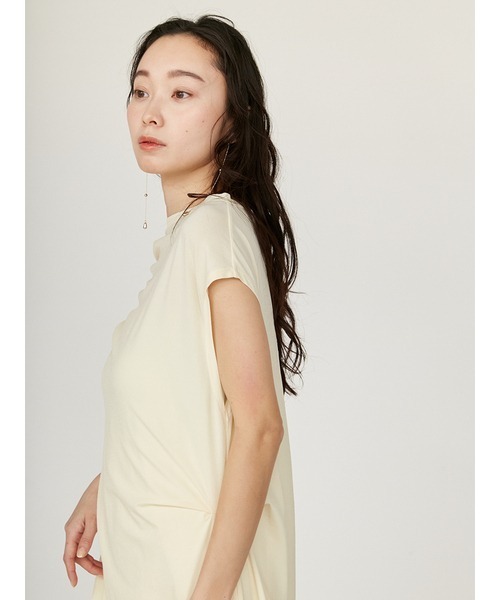 emmi ワンピース アシンメトリーカットワンピース : ZOZOTOWN
