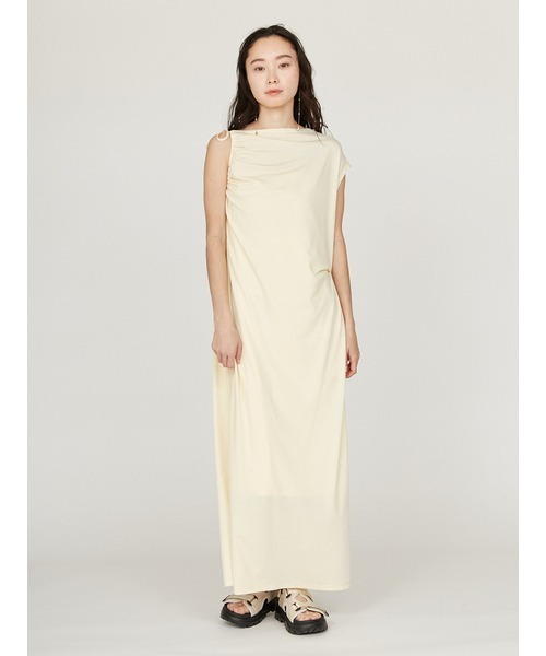 emmi ワンピース アシンメトリーカットワンピース : ZOZOTOWN
