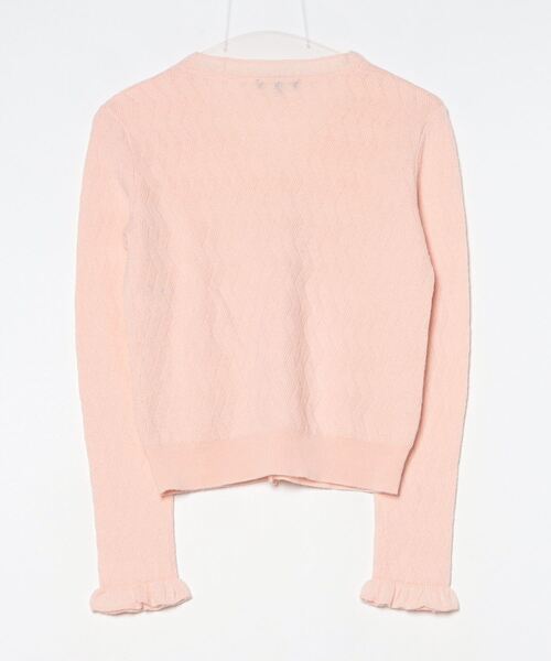 「Tara Jarmon」 ニットカーディガン S ピンク レディース_画像2