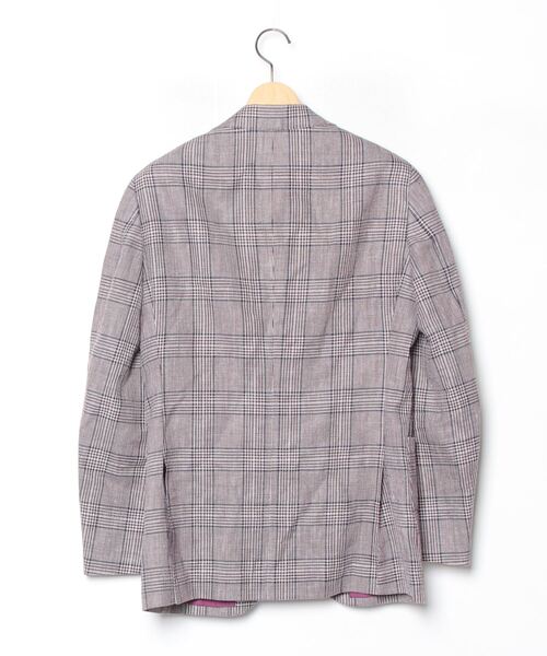 BEAMS F グレンチェック　テーラージャケット　48 21160700264_D_4.jpg