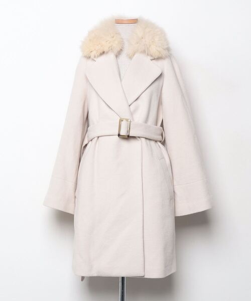 MIIA 　コート MIIA（ミーア） コート アウター ノーカラーフレアスリーブコート