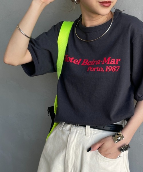 P*I様 THE SHINZONE レディースtシャツ T-SHIRT TEE Shinzone SHINZONE（シンゾーン） フットボール Tシャツ