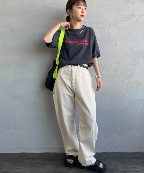 tシャツ 「THE SHINZONE/ザ シンゾーン」 HOTEL BEIRA-MAR プリントTシャツ レディース THE SHINZONE/ザ シンゾーン] HOTEL BEIRA-MAR プリントTシャツ
