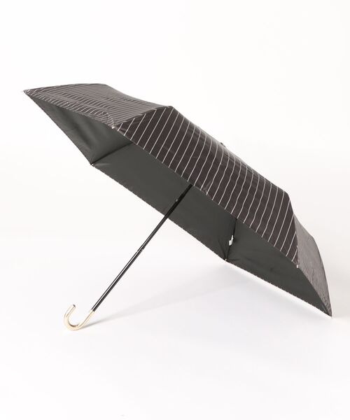 折りたたみ傘 「assa/エーエスエスエー」日傘 折りたたみ傘 晴雨兼用 遮光 UVカット ペンシルストライプ/レイングッズ・紫外線対策・梅雨 レディ | assa