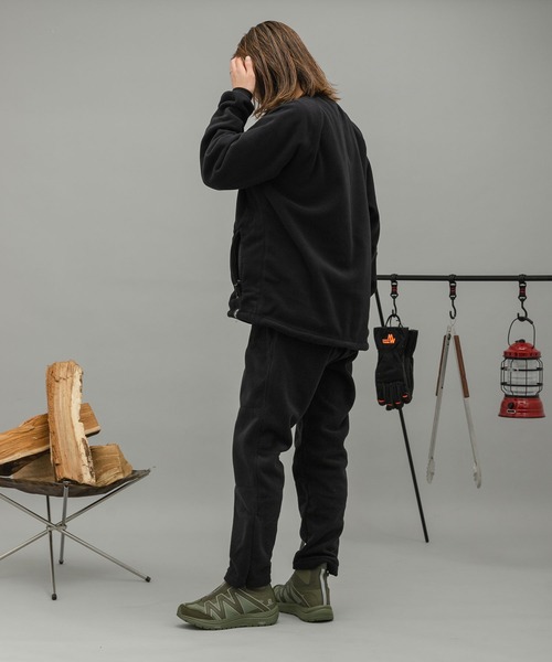 「EKAL」 イージーパンツ MEDIUM ブラック メンズ_画像3