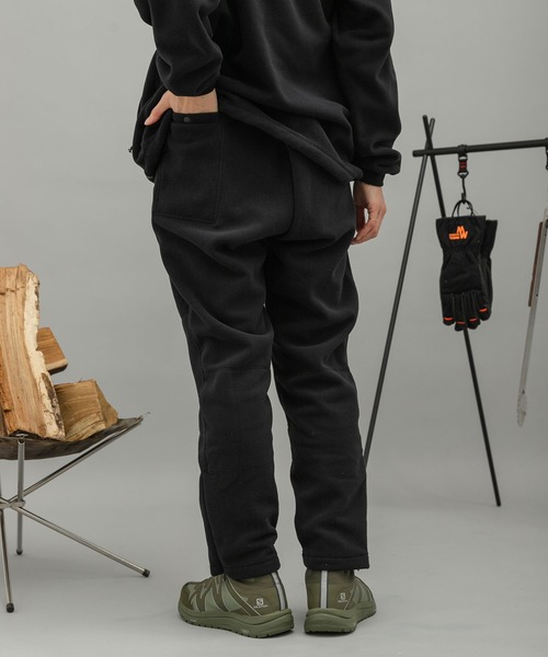 「EKAL」 イージーパンツ MEDIUM ブラック メンズ_画像5