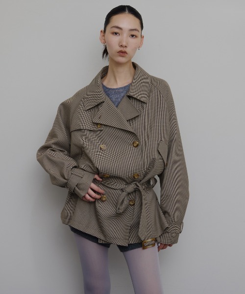 Ameri VINTAGE DADDY MIDI TRENCH COAT アメリ セール】DADDY MIDI TRENCH COAT（トレンチコート）｜Ameri（アメリ