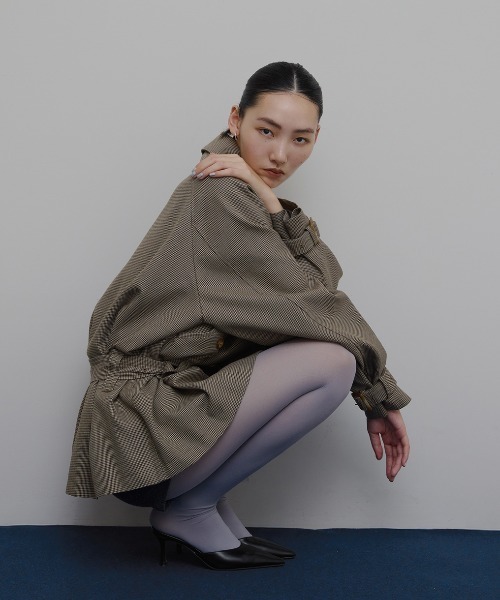 ジャケット・アウター AMERI DADDY MIDI TRENCH COAT Ameri（アメリ） トレンチコート コート DADDY MIDI TRENCH COAT