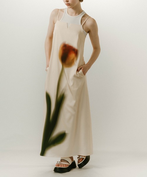 Knuth Marf ワンピース 「Knuth Marf」flower print satin dress