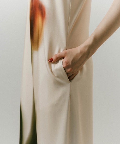 Knuth Marf ワンピース 「Knuth Marf」flower print satin dress