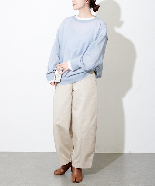 「JOURNAL STANDARD」 チノパンツ 38 アイボリー レディース_画像2
