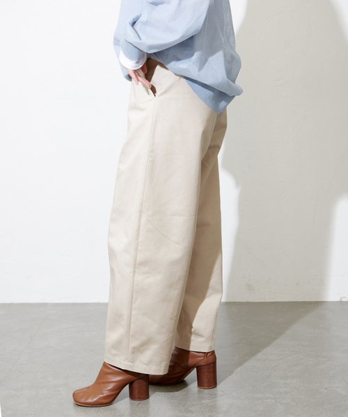 「JOURNAL STANDARD」 チノパンツ 38 アイボリー レディース_画像6