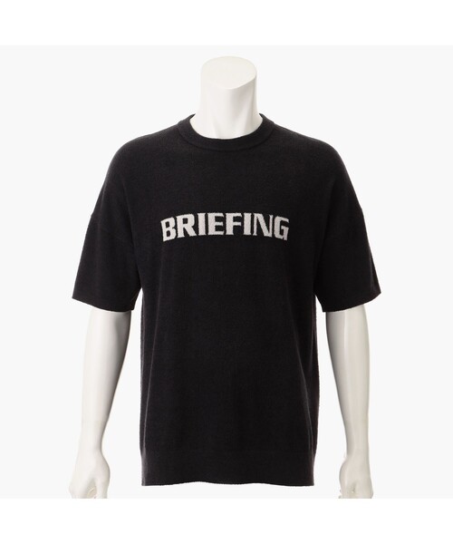 セーター ニット 「BRIEFING GOLF／ブリーフィングゴルフ」LW COOL KNIT T-SHIRT メンズの画像