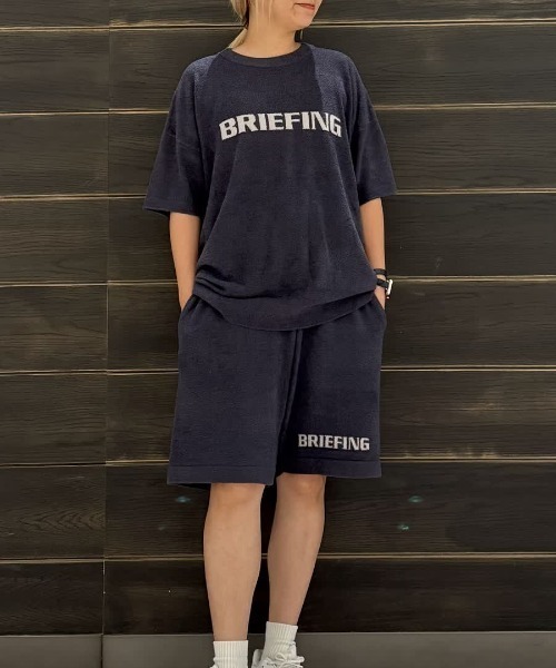 セーター ニット 「BRIEFING GOLF／ブリーフィングゴルフ」LW COOL KNIT T-SHIRT メンズの画像