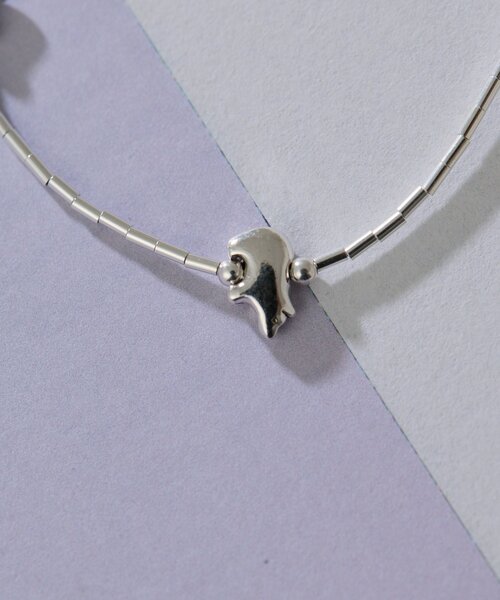 スターリングシルバー フェティッシュ 2連ネックレス ヴィンテージ 再