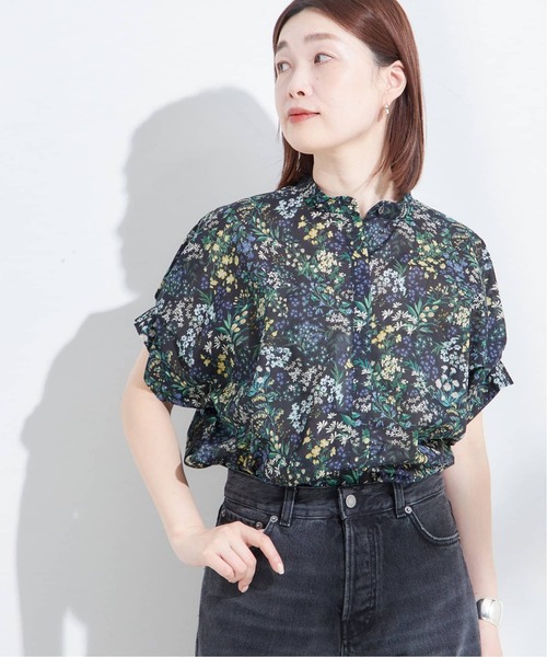 新品タグつき　ジェモー　ブラウス　シャツ　他5点 ブラウス シャツ トップス 七分袖 レディース 花柄 刺繍 Vネック