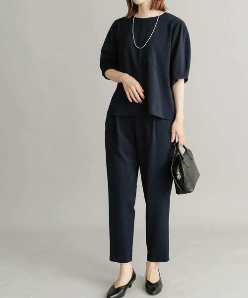 美品★レリアン ハンドステッチ ネイビーセットアップスーツ7 URBAN RESEARCH DOORS 「URBAN DOORS」 セットアップ MEDIUM