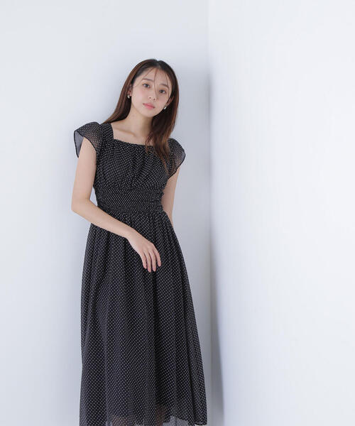 美品　キュートワンピース kutir（クティール）の「アソートキャミレースミニワンピース