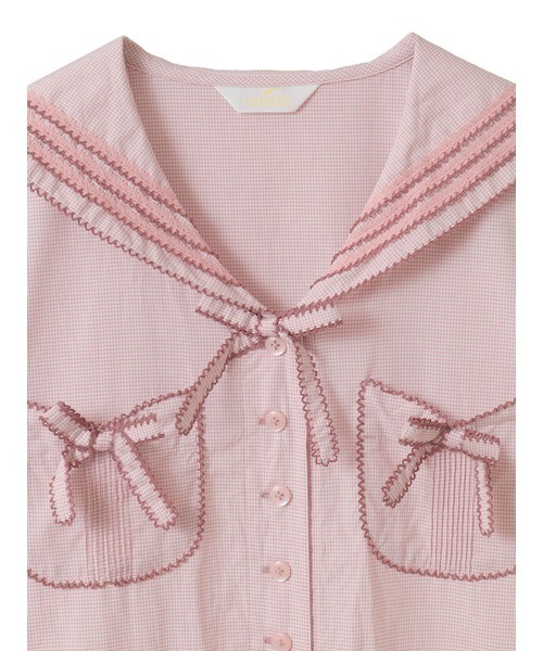 PINK HOUSE ワンピース セーラーカラーワンピース : ZOZOTOWN