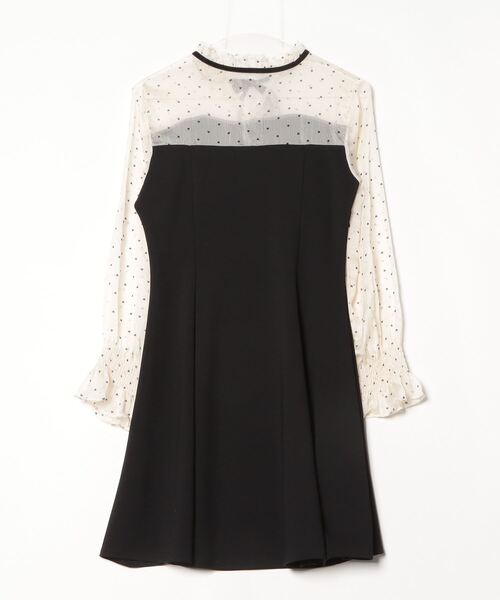 BUBBLES（バブルス） 長袖ワンピース FREE ブラック レディース