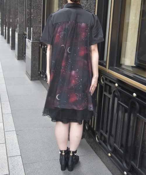 axes femme（アクシーズ ファム） ワンピース ステラプリントミニ