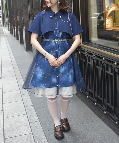 axes femme（アクシーズ ファム） ワンピース ステラプリントミニ