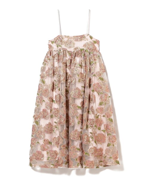 CAROLINA GLASER フラワージャカード ワンピース CAROLINA GLASER（カロリナ グレイサー） ワンピース フラワージャ