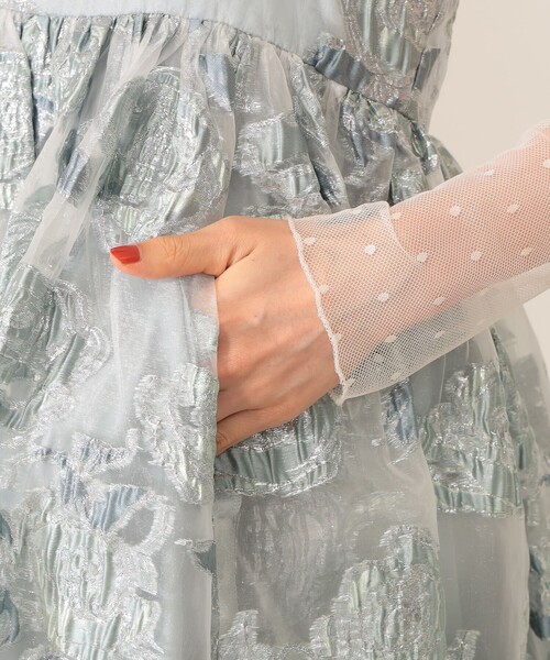 CAROLINA GLASER（カロリナ グレイサー） ワンピース フラワージャ