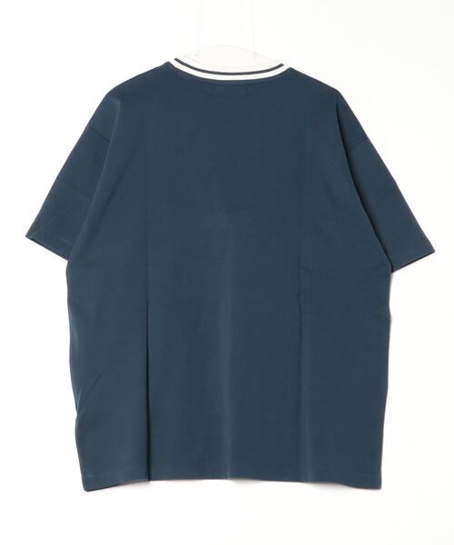 「Drole De Monsieur」 半袖Tシャツ M ネイビー メンズ