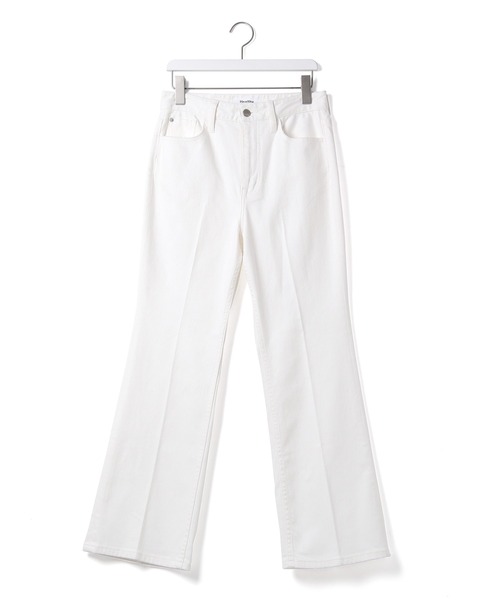 「Healthy denim」 デニムパンツ 2 オフホワイト レディース