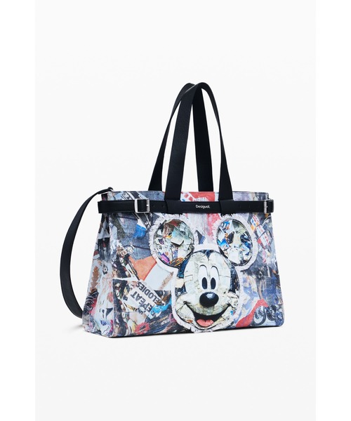 Y*a様 完売品 希少 １点限り Desigual デシグアル ミッキーマウス Desigual（デシグアル） ハンドバッグ ミッキーマウスグラフィティ